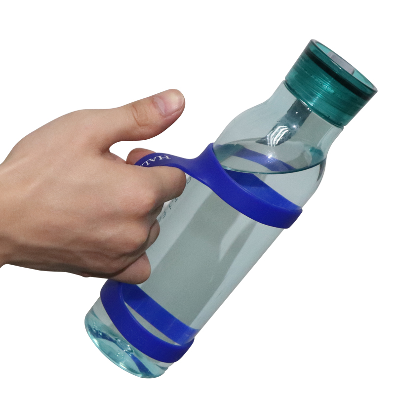 便攜式水瓶帶，硅膠水杯保護帶廠家定制